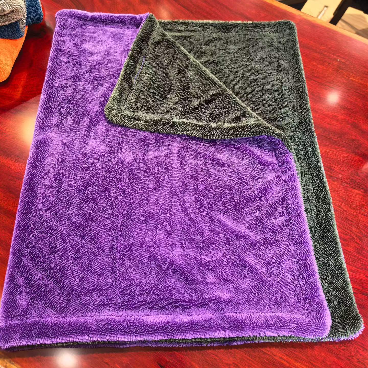 custom microfiber car Wash towel - View 2 of 10